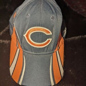 Chicago Bears Cap, OS, Blue and Orange